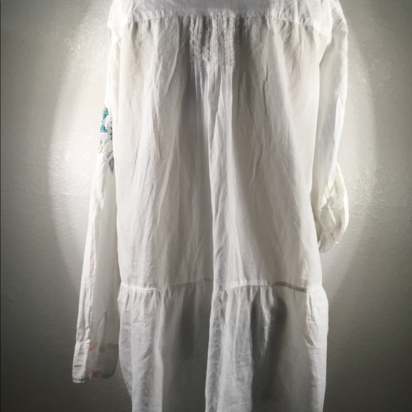 3J Workshop by Johnny Was Tulum Button Up L NWT - Picture 5 of 6